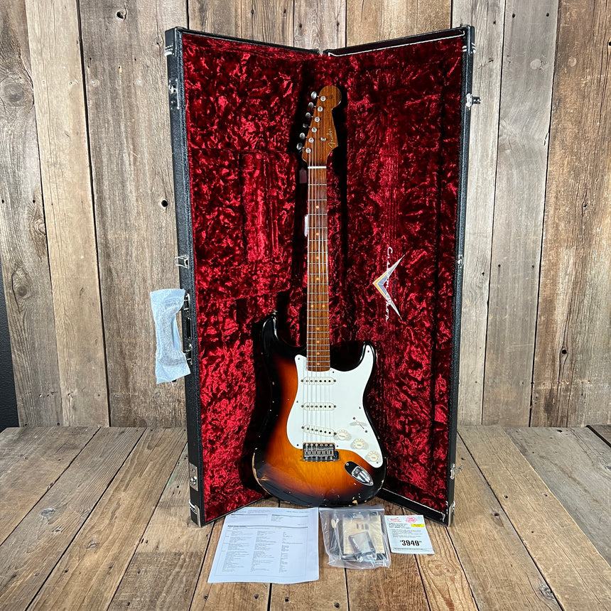 Fender Stratocaster NAMM Limited Edition Dual Mag Rosewood Neck 2017 3 Tone Sunburst