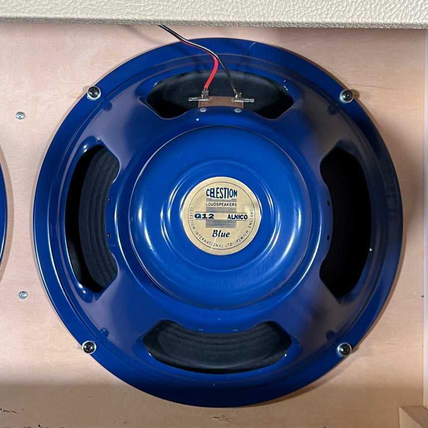 Divided By 13 RSA 31 Head and 2x12F cabinet Celestion Alnico Blue 2005 Black and Cream