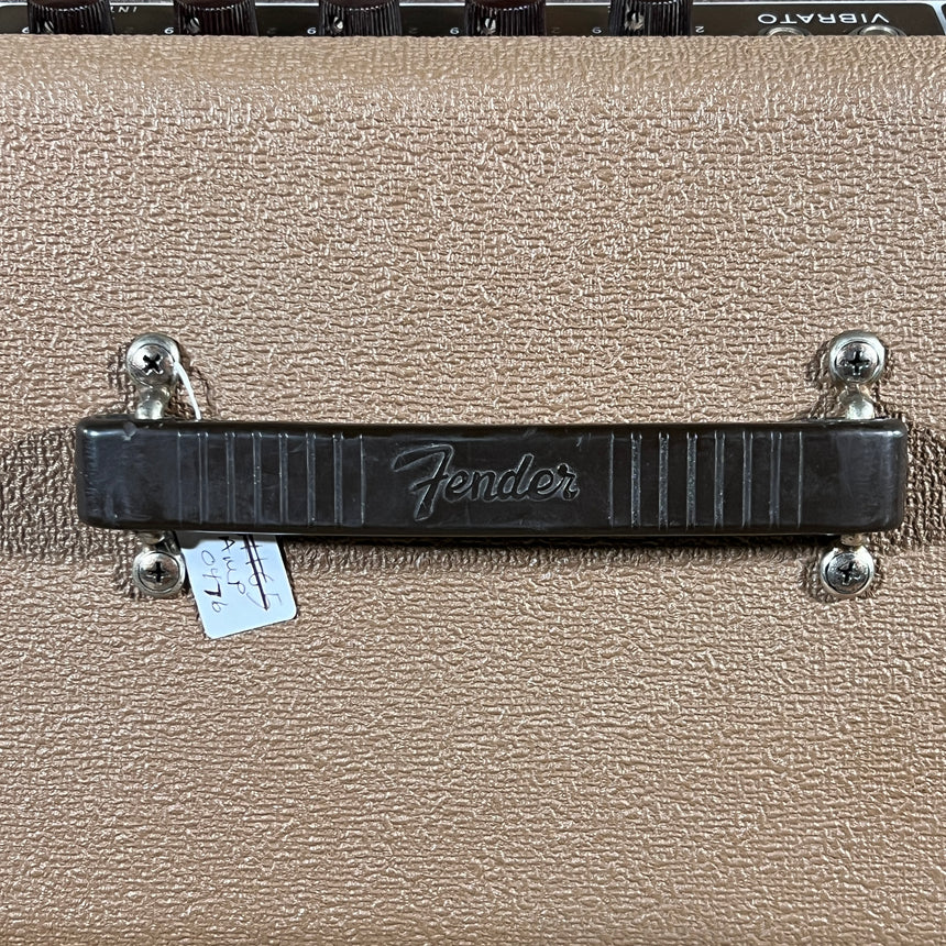 Fender Concert 6G12-A Brown Tolex Oxblood Grille 1962