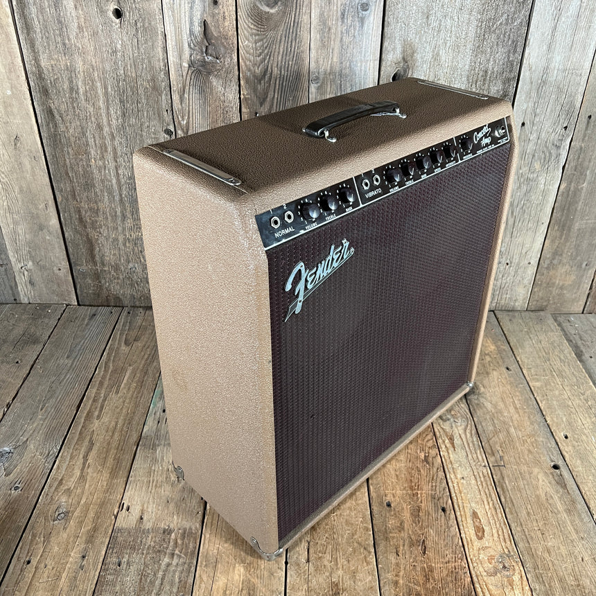 Fender Concert 6G12-A Brown Tolex Oxblood Grille 1962