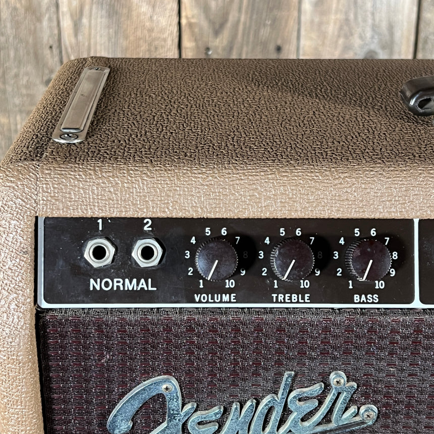 Fender Concert 6G12-A Brown Tolex Oxblood Grille 1962