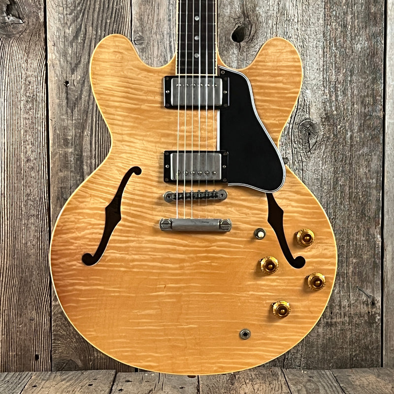 SOLD - Gibson ES-335 Dot Neck Reissue Blonde Figured Maple 1997