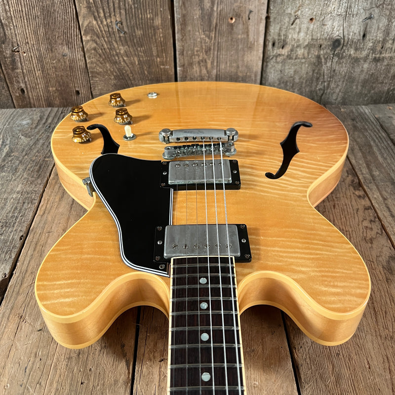SOLD - Gibson ES-335 Dot Neck Reissue Blonde Figured Maple 1997