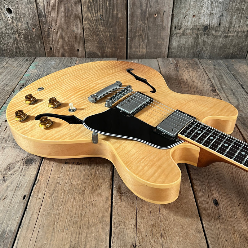 SOLD - Gibson ES-335 Dot Neck Reissue Blonde Figured Maple 1997
