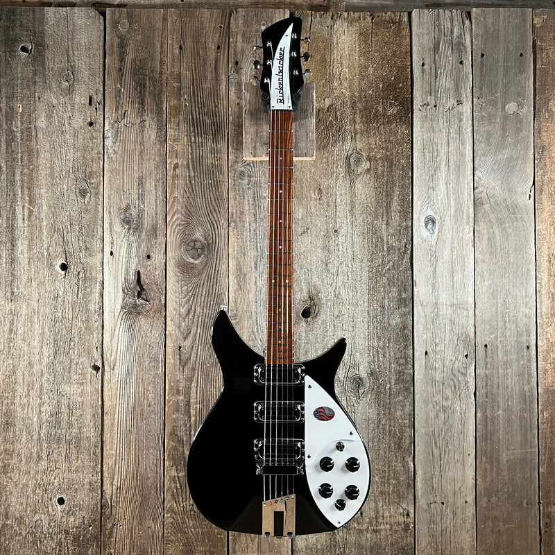 SOLD - Rickenbacker 350V63 Liverpool Semi Hollow Full Scale 2023 Jetglo