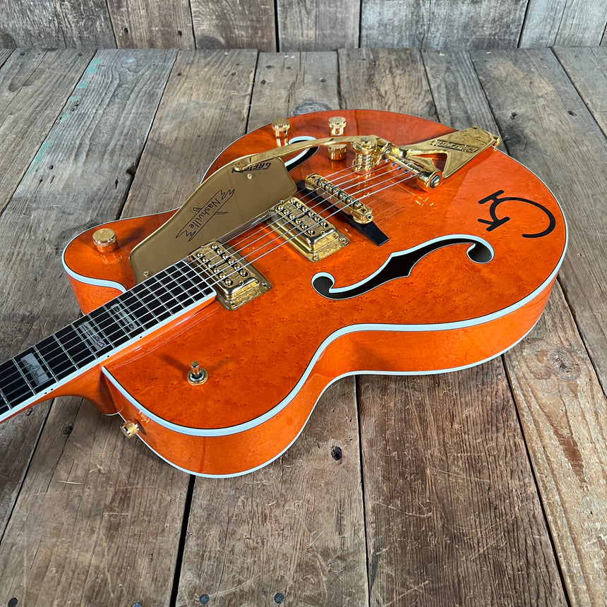 Gretsch G6120W Nashville "Western" With Optional Cowboy Case 1994 Orange Stain