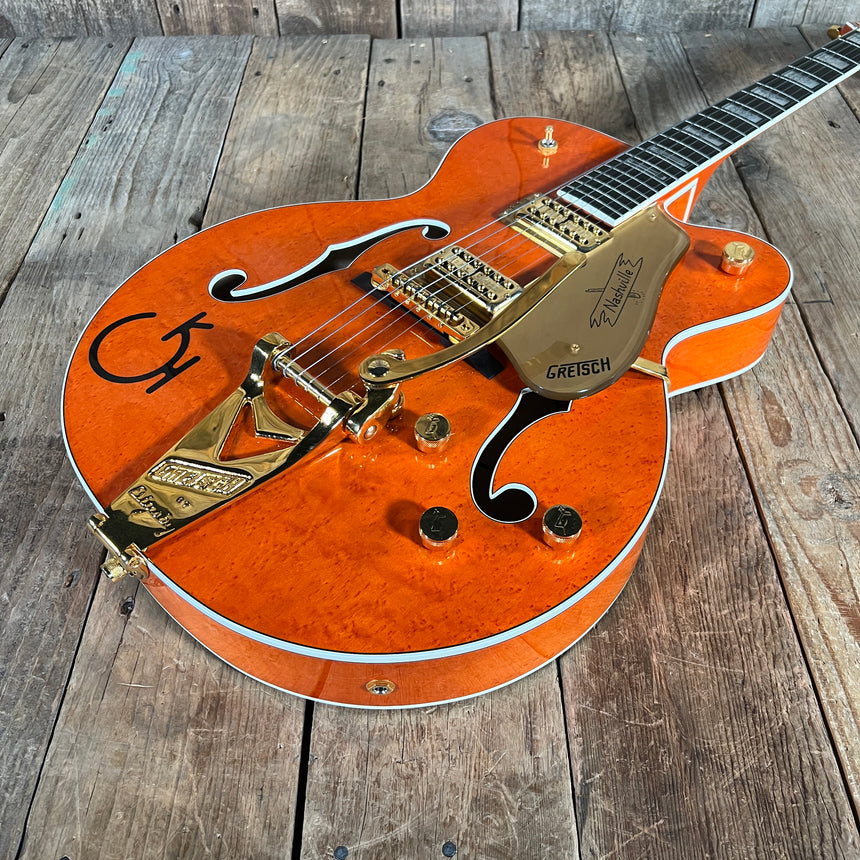 Gretsch G6120W Nashville "Western" With Optional Cowboy Case 1994 Orange Stain