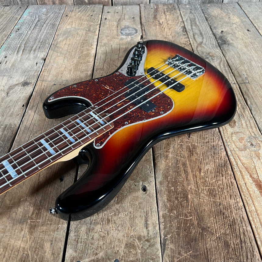 Fender 2003 Reggie Hamilton Jazz Bass V Custom Shop 3 Tone Sunburst