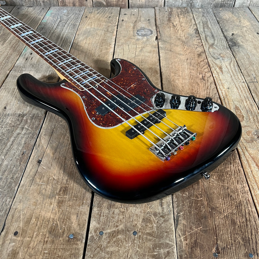 Fender 2003 Reggie Hamilton Jazz Bass V Custom Shop 3 Tone Sunburst