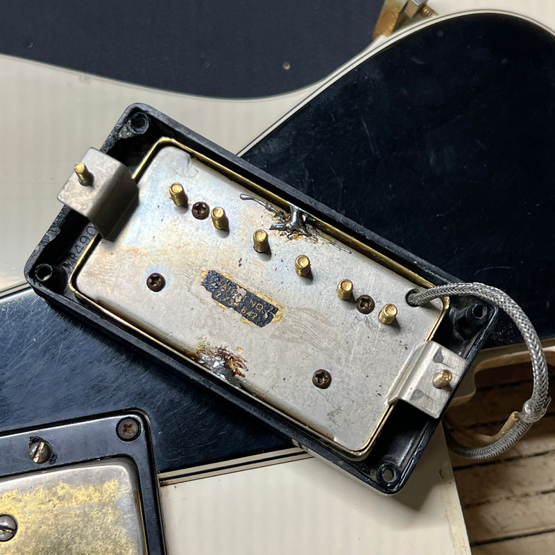 SOLD - Gibson 1968 ES-335 Alpine White One of a Kind Custom Color