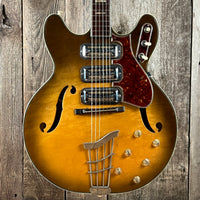 SOLD - Harmony H-75 1960 through 1963 Honey Burst