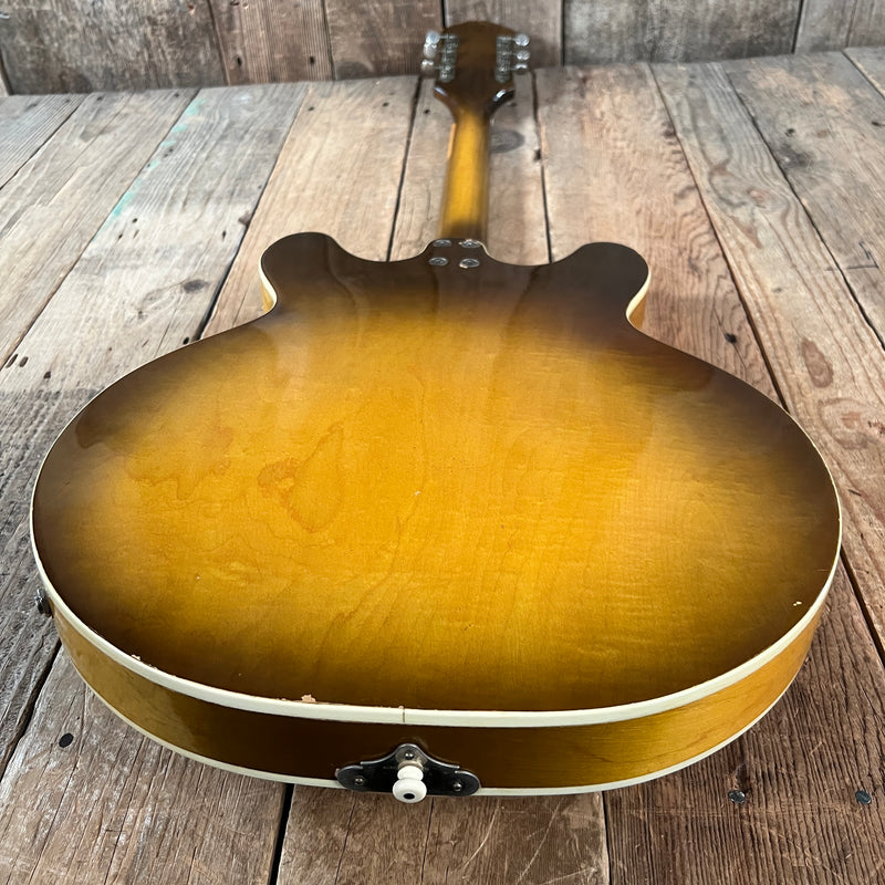 SOLD - Harmony H-75 1960 through 1963 Honey Burst