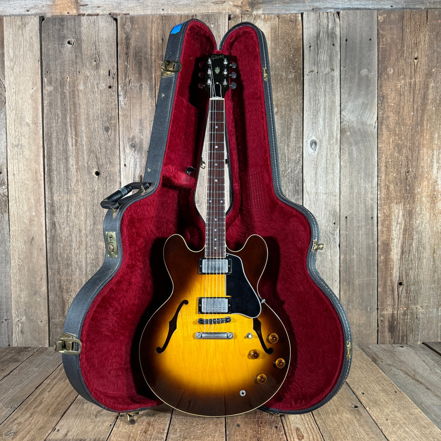 SOLD - Gibson ES-335 Dot Neck Reissue 1981 Sunburst