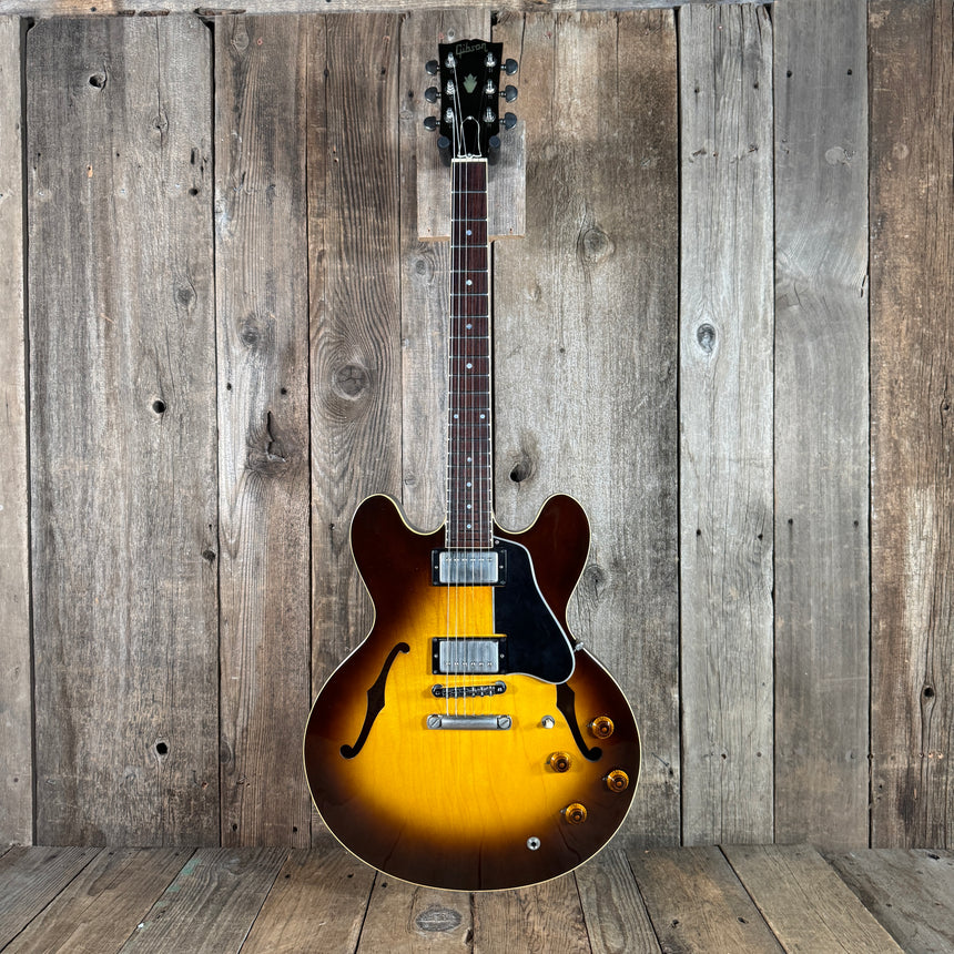 SOLD - Gibson ES-335 Dot Neck Reissue 1981 Sunburst