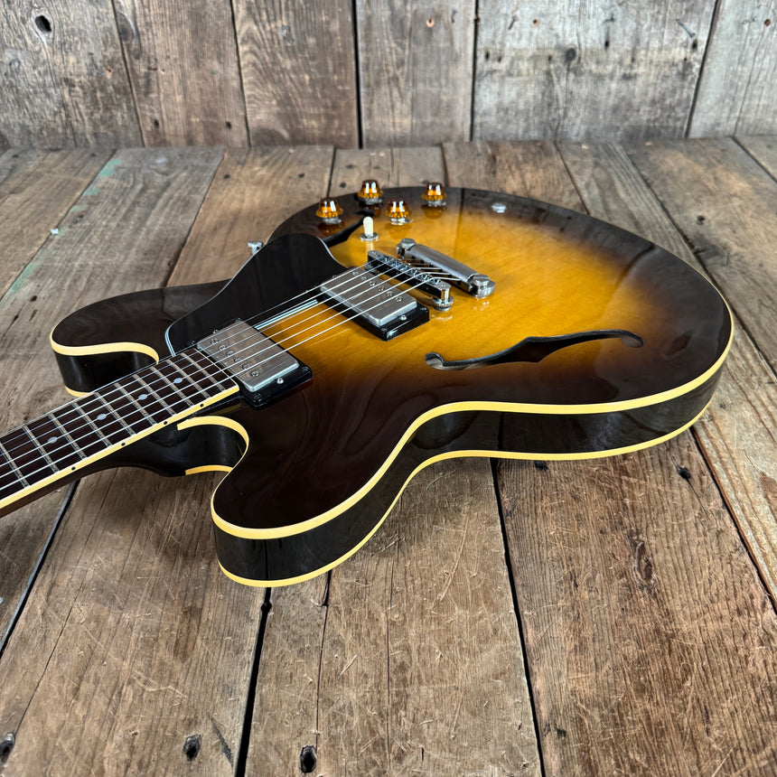 SOLD - Gibson ES-335 Dot Neck Reissue 1981 Sunburst