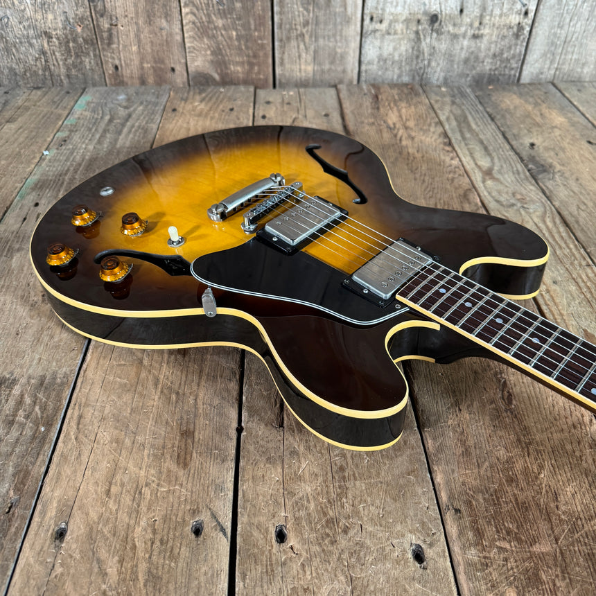 SOLD - Gibson ES-335 Dot Neck Reissue 1981 Sunburst