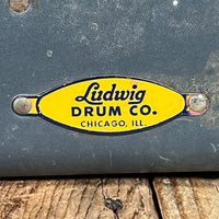Ludwig Acrolite All Aluminum 1963 No Serial Keystone Badge Near Mint