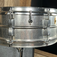 Ludwig Acrolite All Aluminum 1963 No Serial Keystone Badge Near Mint