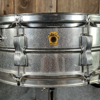 Ludwig Acrolite All Aluminum 1963 No Serial Keystone Badge Near Mint