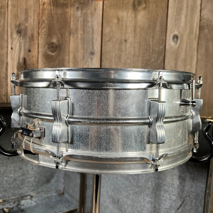 Ludwig Acrolite All Aluminum 1963 No Serial Keystone Badge Near Mint