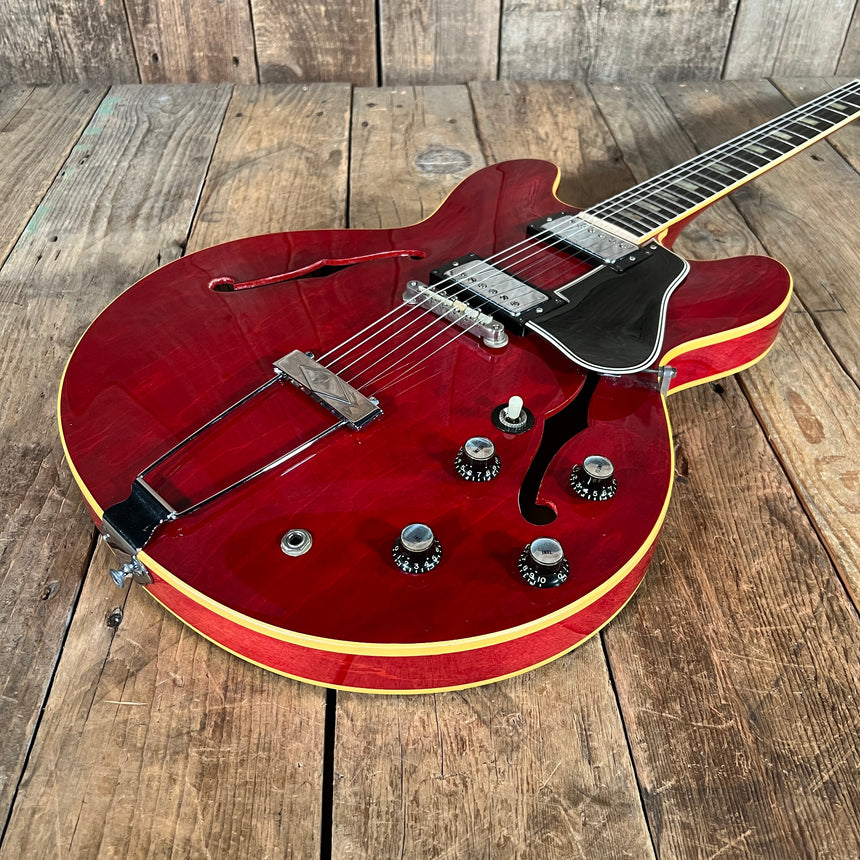 Gibson ES-335TDC 1965 Cherry Wide 1 11/16" nut