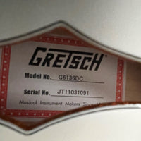 SOLD - Gretsch G6136DC White Falcon 2011