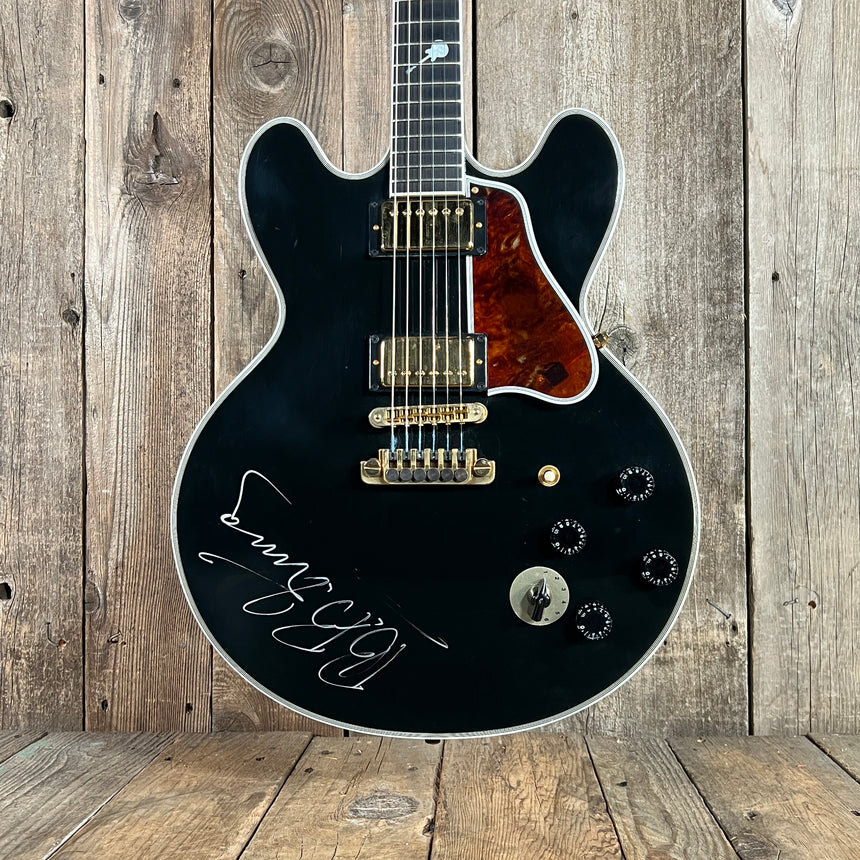 Gibson Signed Lucille Signature Rare Edition BB King Signature w/ inlaid signature 2001 Black