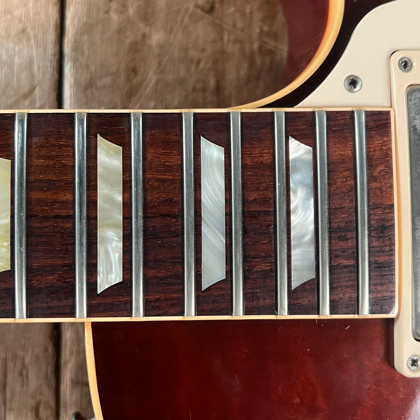 SOLD - Gibson Les Paul R9 Historic 1959 Reissue Near Mint with COA 2005 Faded Tobacco Burst