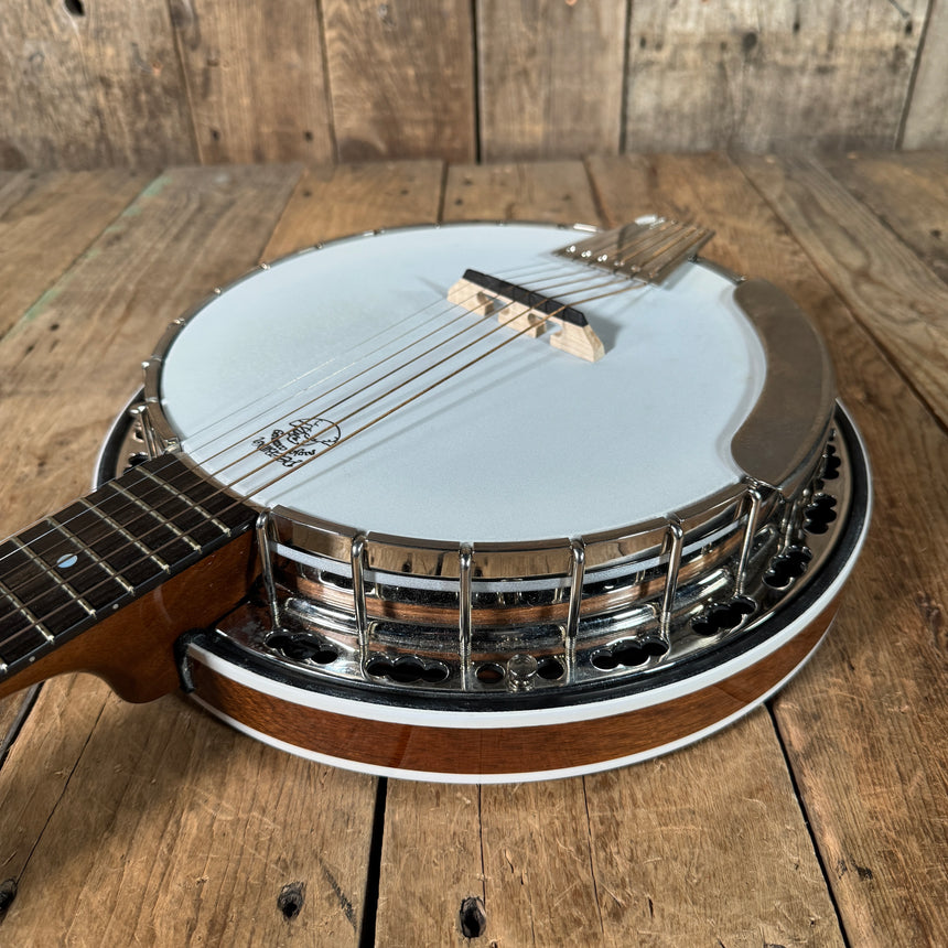 Deering Deluxe 6 Banjo - 6 String Guitar Banjo 1998