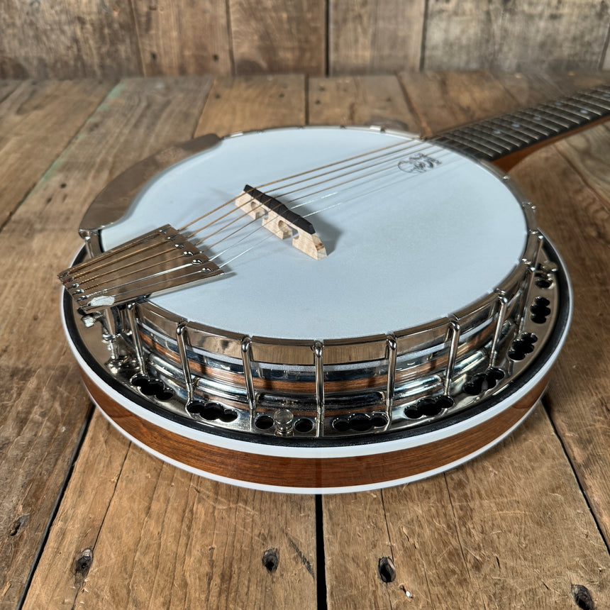 Deering Deluxe 6 Banjo - 6 String Guitar Banjo 1998