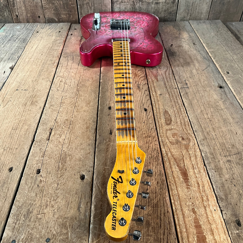 SOLD - Fender LTD '68 Pink Paisley Tele Limited Edition Custom Shop Relic 2023