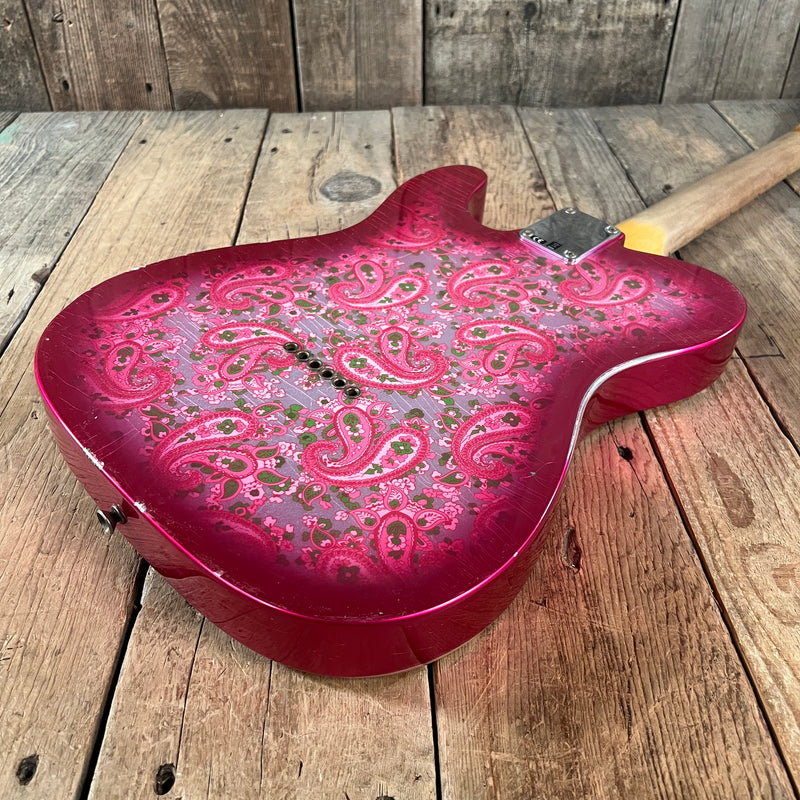 SOLD - Fender LTD '68 Pink Paisley Tele Limited Edition Custom Shop Relic 2023