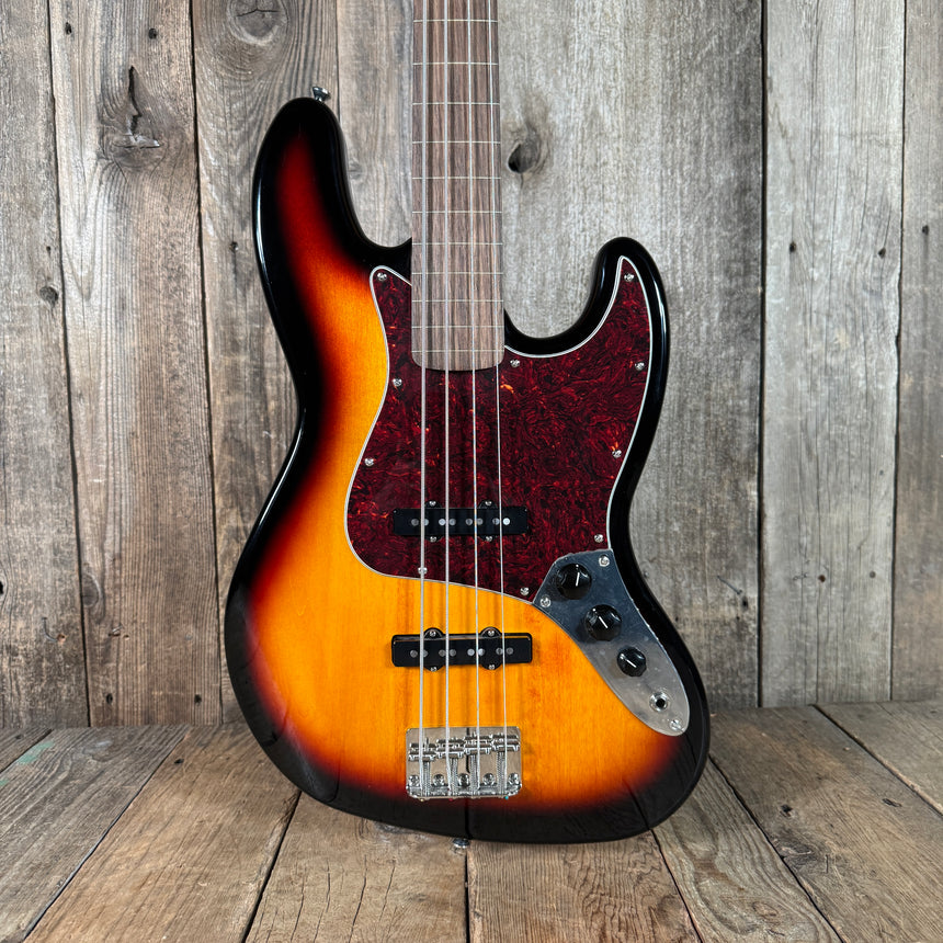 Squier Fender Classic Vibe 60s Jazz Bass Fretless 2020 Sunburst