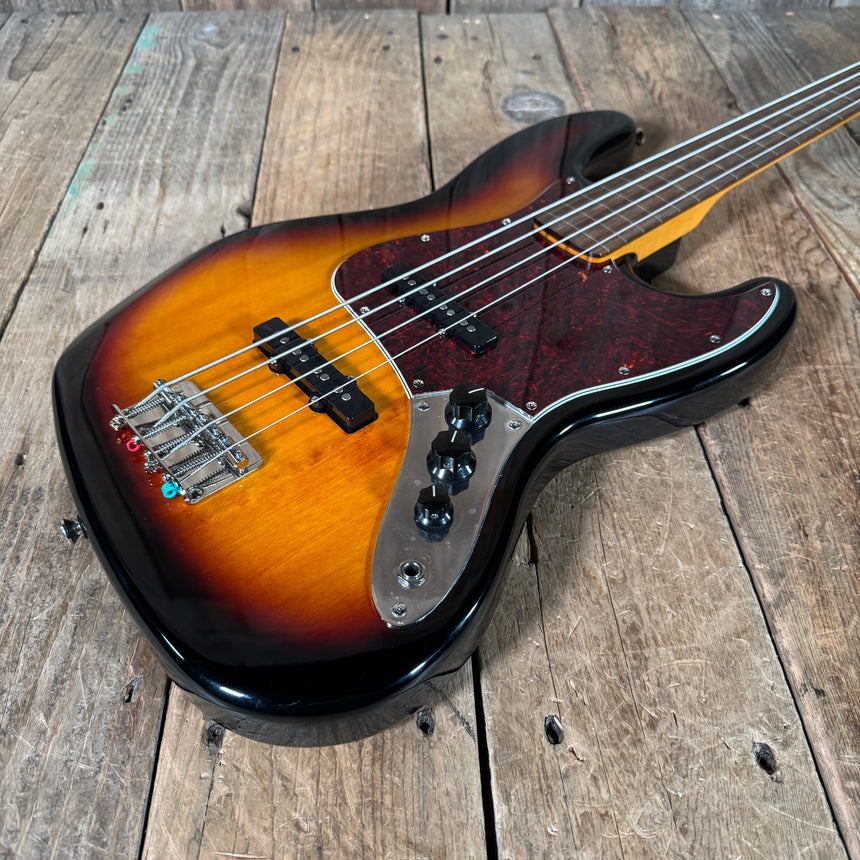 Squier Fender Classic Vibe 60s Jazz Bass Fretless 2020 Sunburst