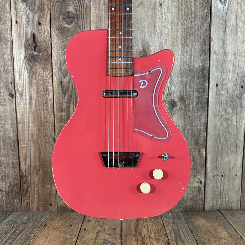 Danelectro U1 Coral Red 1957