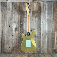 SOLD - Fender #24 of 29 Stratocaster Gold Sparkle 1993 Holoflake Guitar Center 29th Anniversary