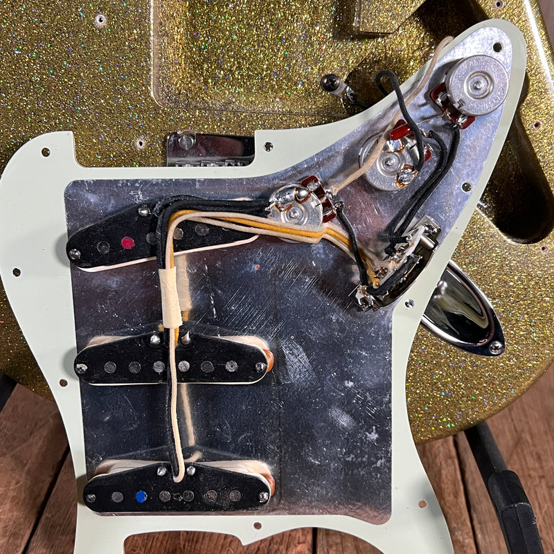SOLD - Fender #24 of 29 Stratocaster Gold Sparkle 1993 Holoflake Guitar Center 29th Anniversary