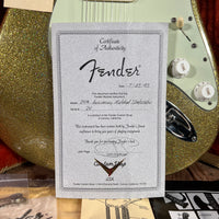 SOLD - Fender #24 of 29 Stratocaster Gold Sparkle 1993 Holoflake Guitar Center 29th Anniversary