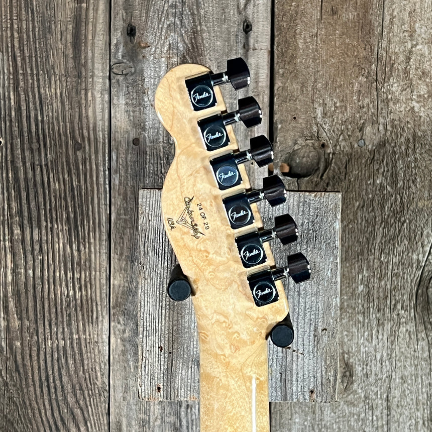 Fender #24 of 29 Matched Telecaster & Stratocaster Gold Sparkle Holoflake Guitar Center 29th Anniversary