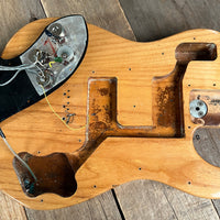 SOLD - Fender Telecaster Deluxe 1973 Refinished Natural Refinished