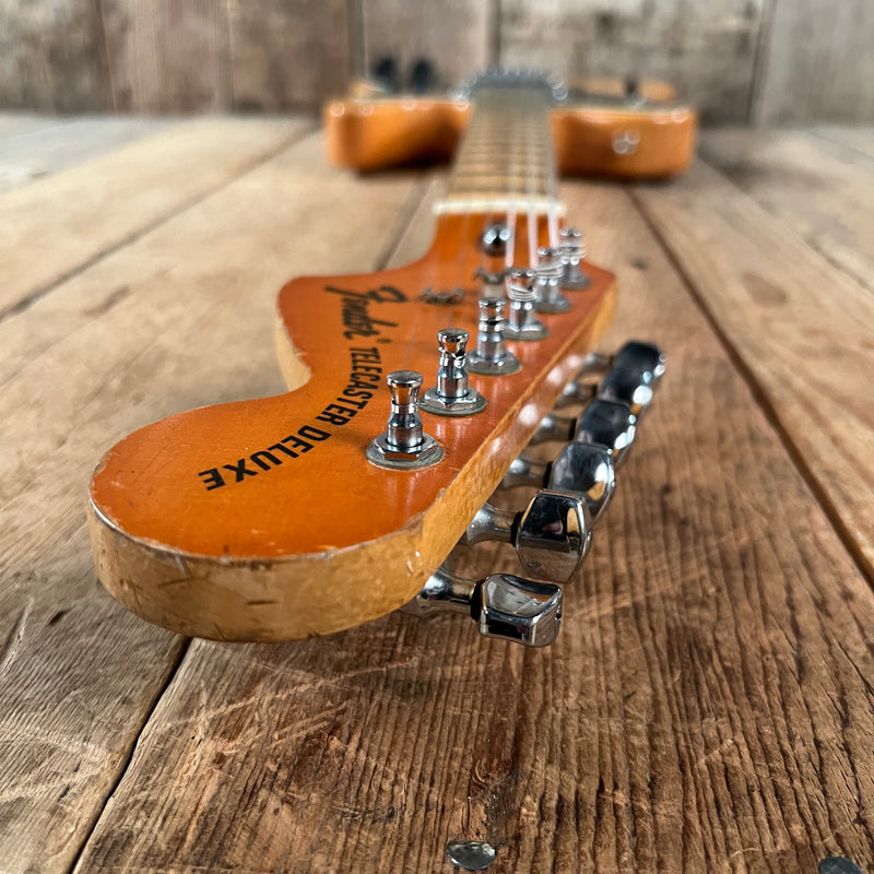 SOLD - Fender Telecaster Deluxe 1973 Refinished Natural Refinished