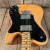 SOLD - Fender Telecaster Deluxe 1973 Refinished Natural Refinished