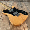 SOLD - Fender Telecaster Deluxe 1973 Refinished Natural Refinished