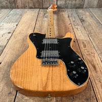 SOLD - Fender Telecaster Deluxe 1973 Refinished Natural Refinished