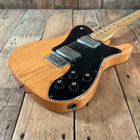 SOLD - Fender Telecaster Deluxe 1973 Refinished Natural Refinished