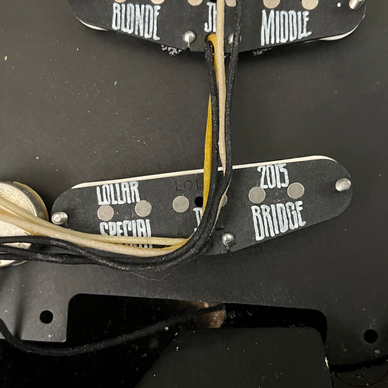 SOLD - Keith Holland Strat Style 2015 Black