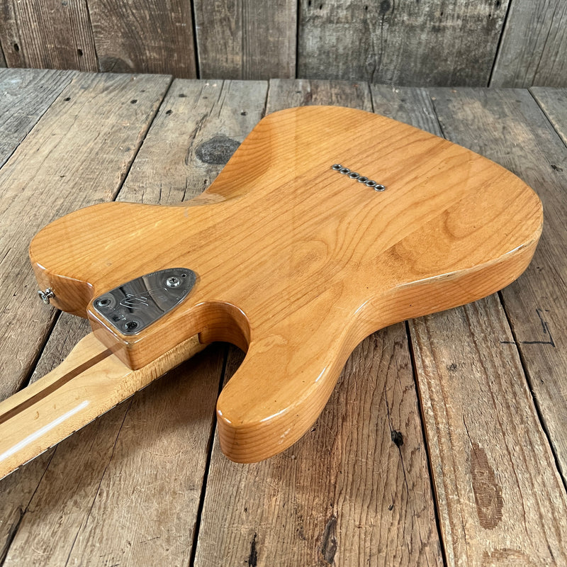SOLD - Fender Telecaster Deluxe 1973 Refinished Natural Refinished