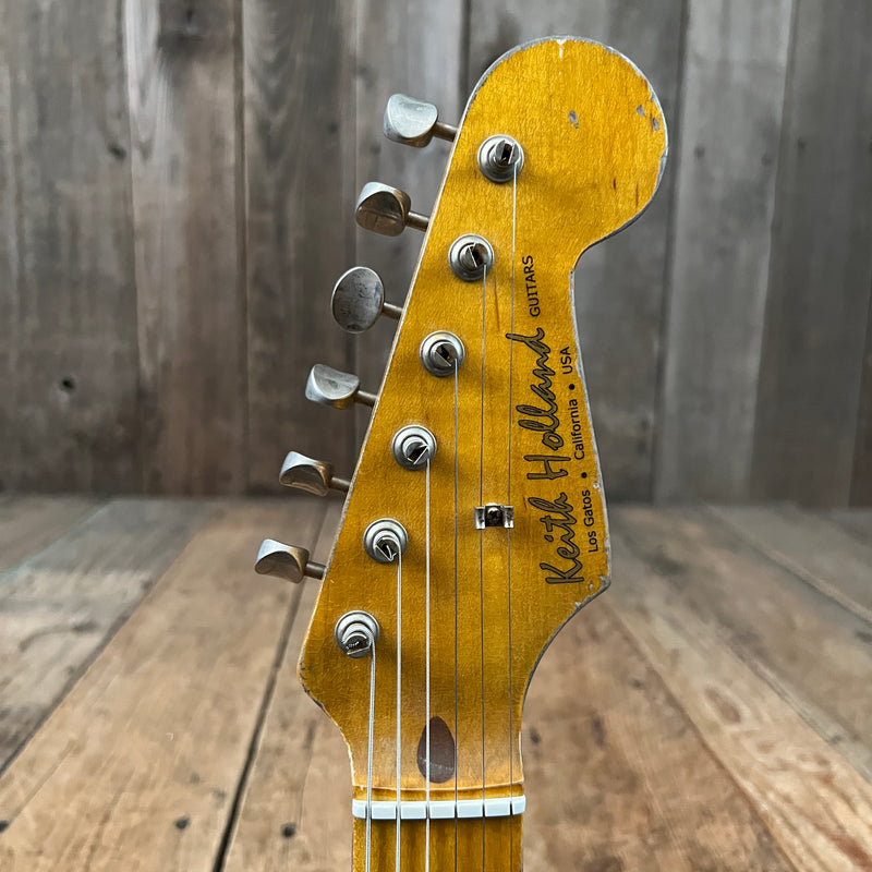 SOLD - Keith Holland Strat Style 2015 Black