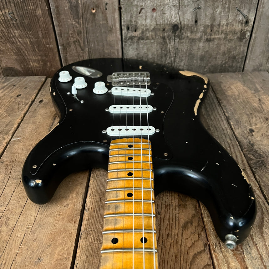 SOLD - Keith Holland Strat Style 2015 Black