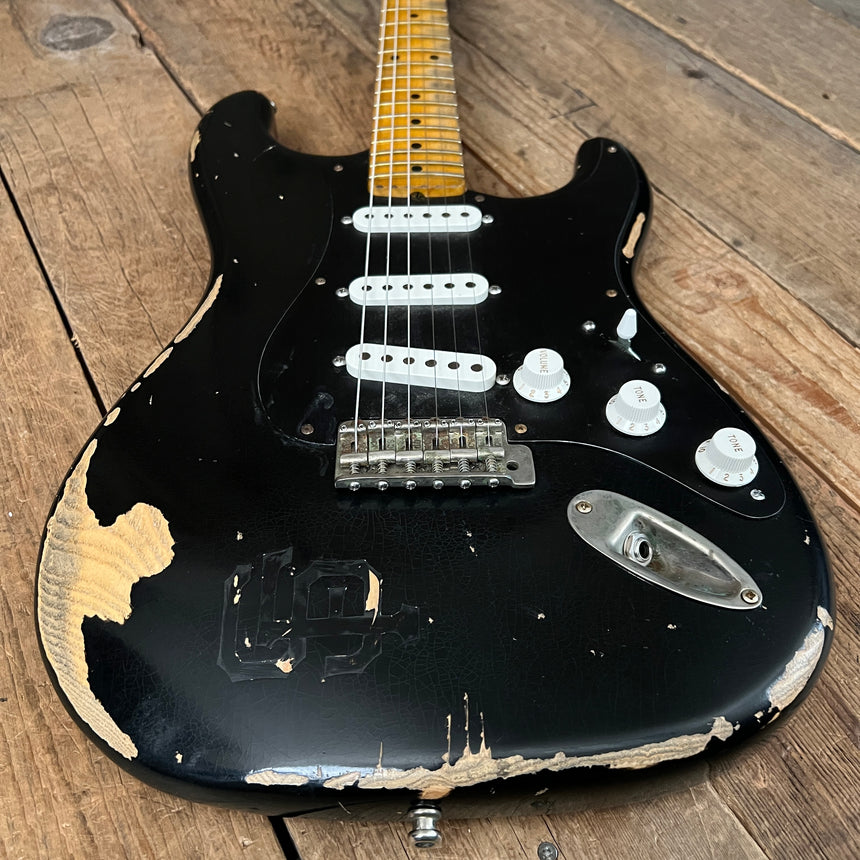 SOLD - Keith Holland Strat Style 2015 Black